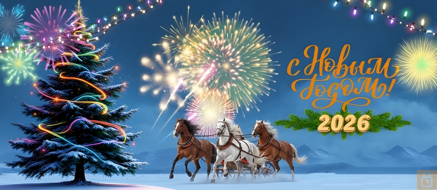 Поздравляем вас с наступающим 2026 годом